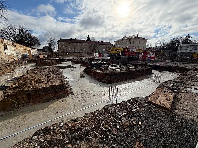 Z výstavby bytů ve Svitavách