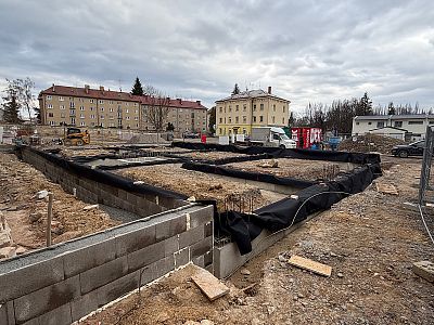 Z výstavby bytů ve Svitavách